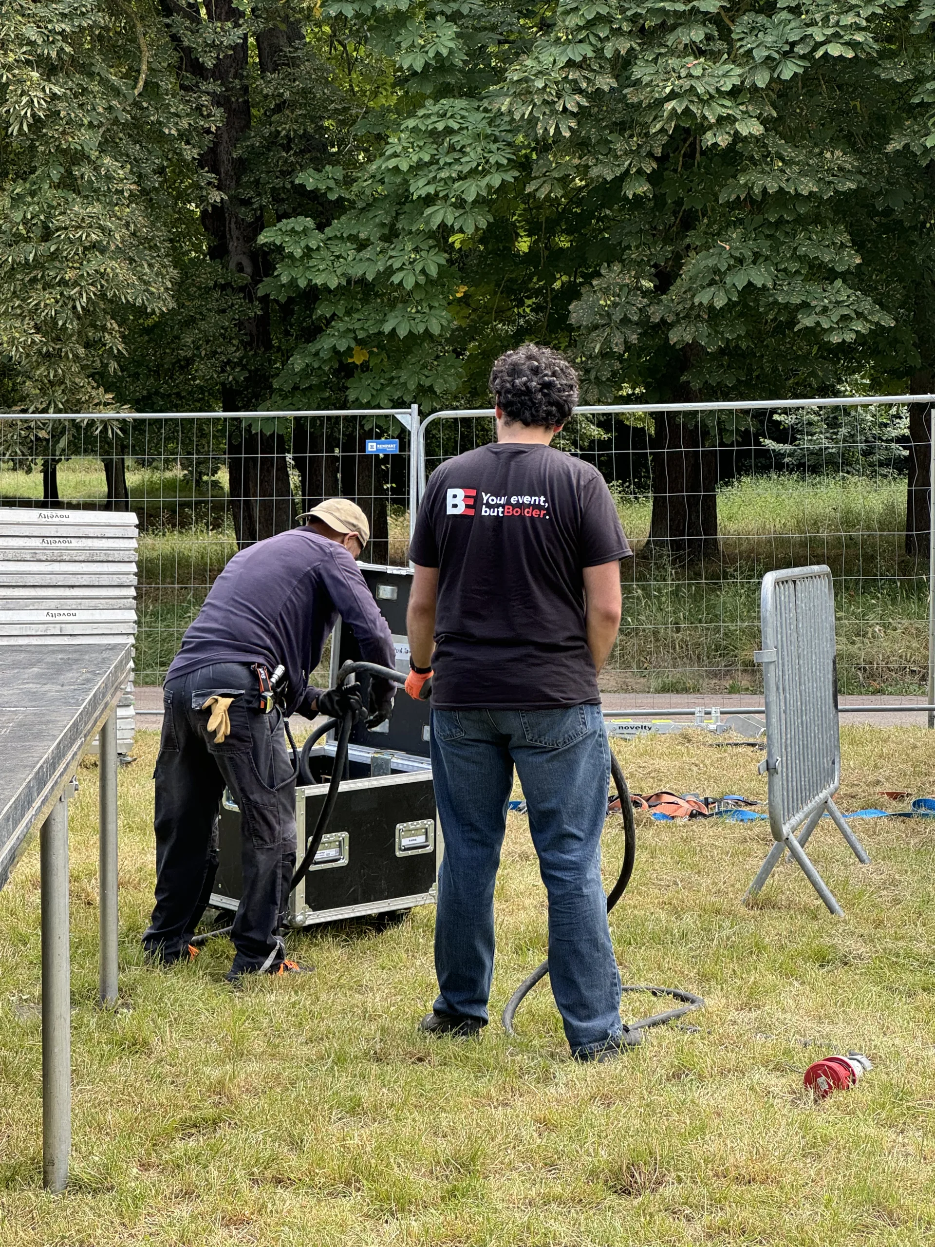 Installation de la distribution électrique